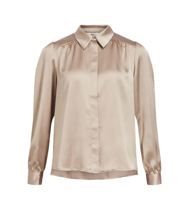 Object Sateen Long Sleeved Shirt sold by Coes