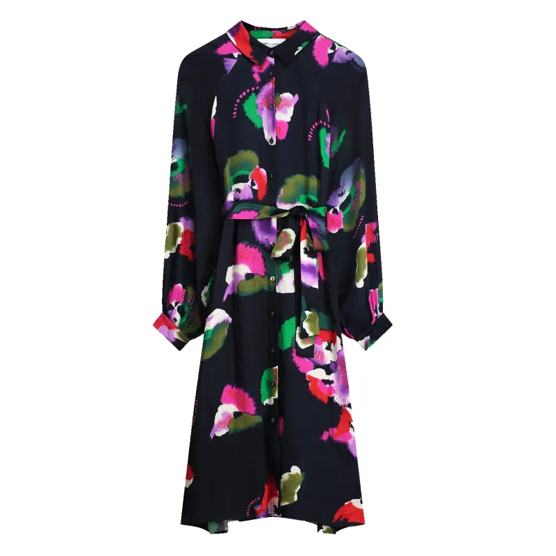 POM Amsterdam Floral Button Front Dress sold by Coes