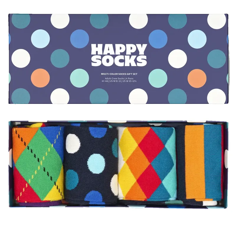 Happy Socks Multi Colour Gift Set sold by Coes