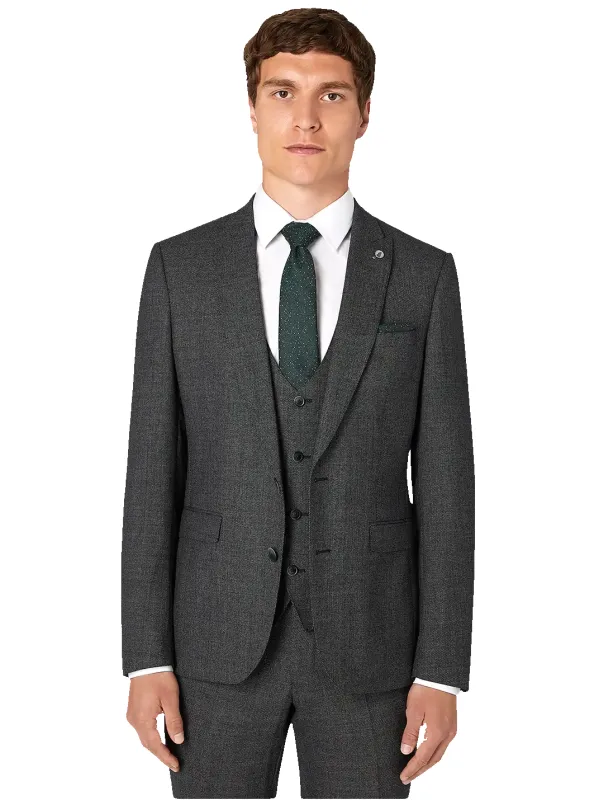 Remus Uomo Birdseye Suit Jacket sold by Coes
