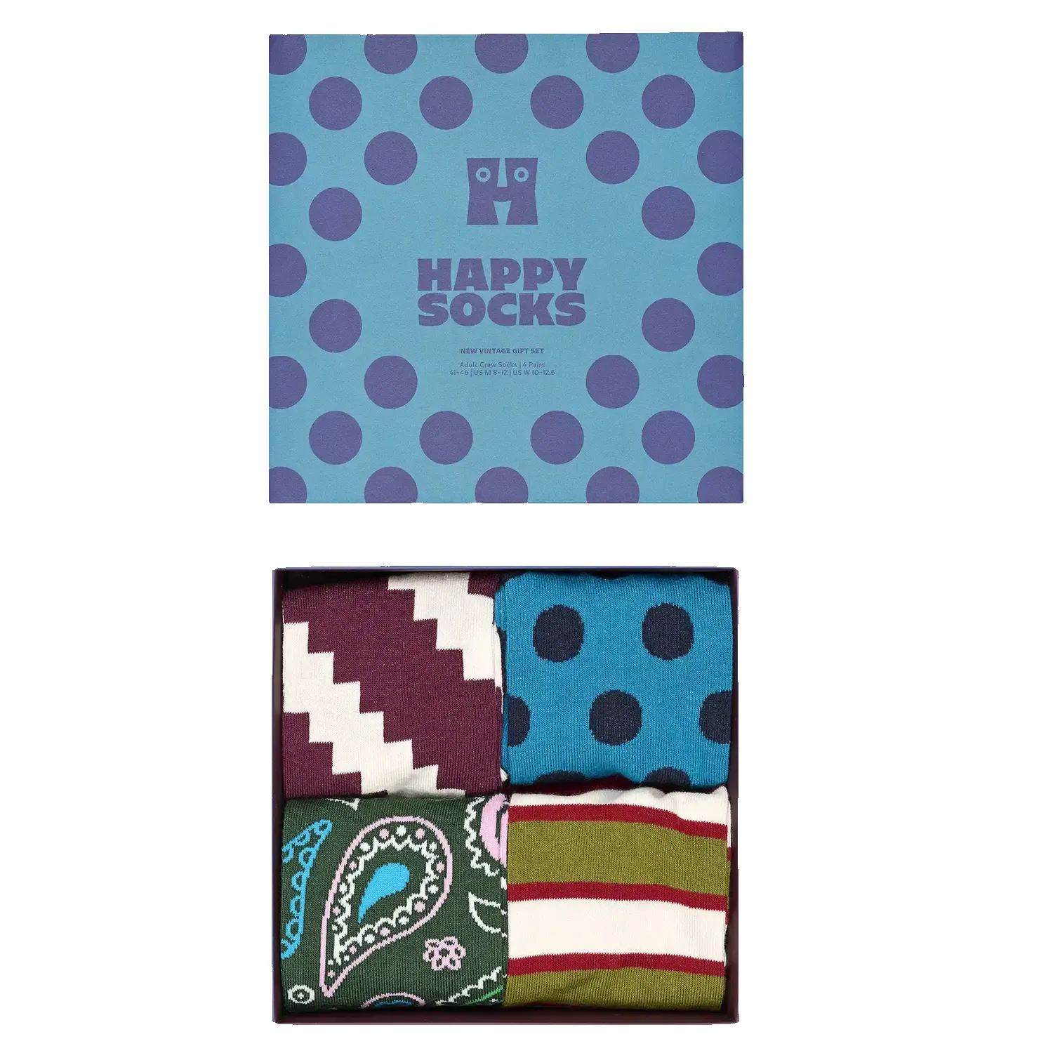 Happy Socks New Vintage Four-Pack Box Set sold by Coes
