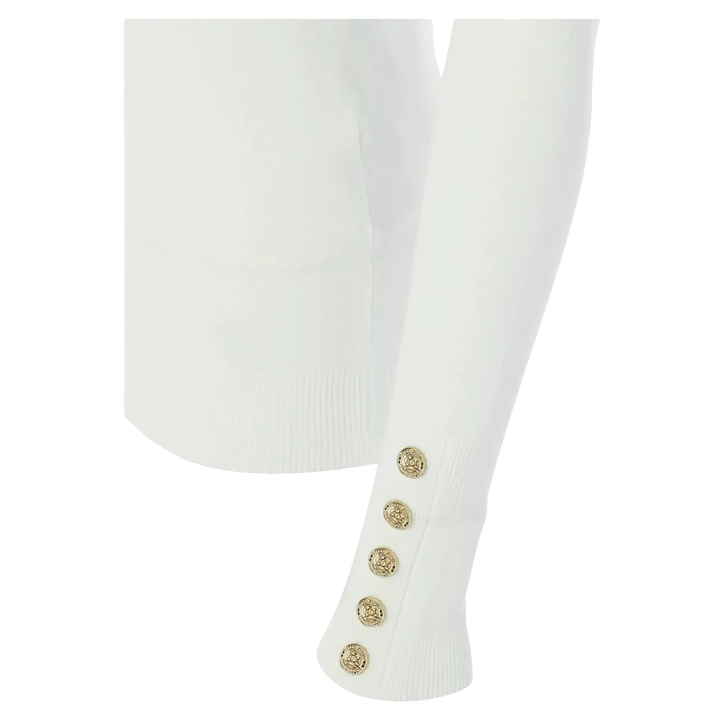 Holland Cooper Button Crew Neck Jumper sold by Coes product image thumbnail 5