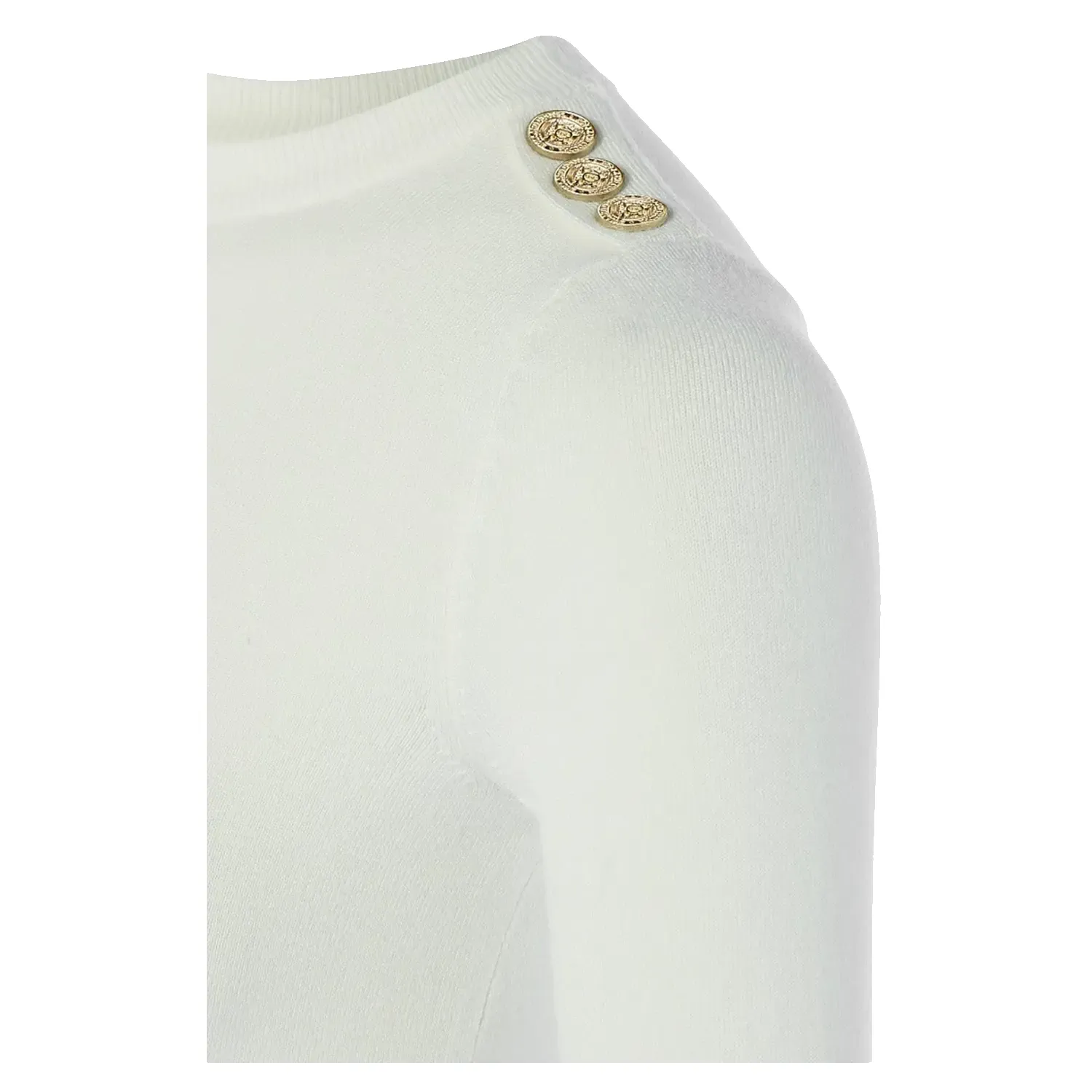 Holland Cooper Button Crew Neck Jumper sold by Coes product image thumbnail 4