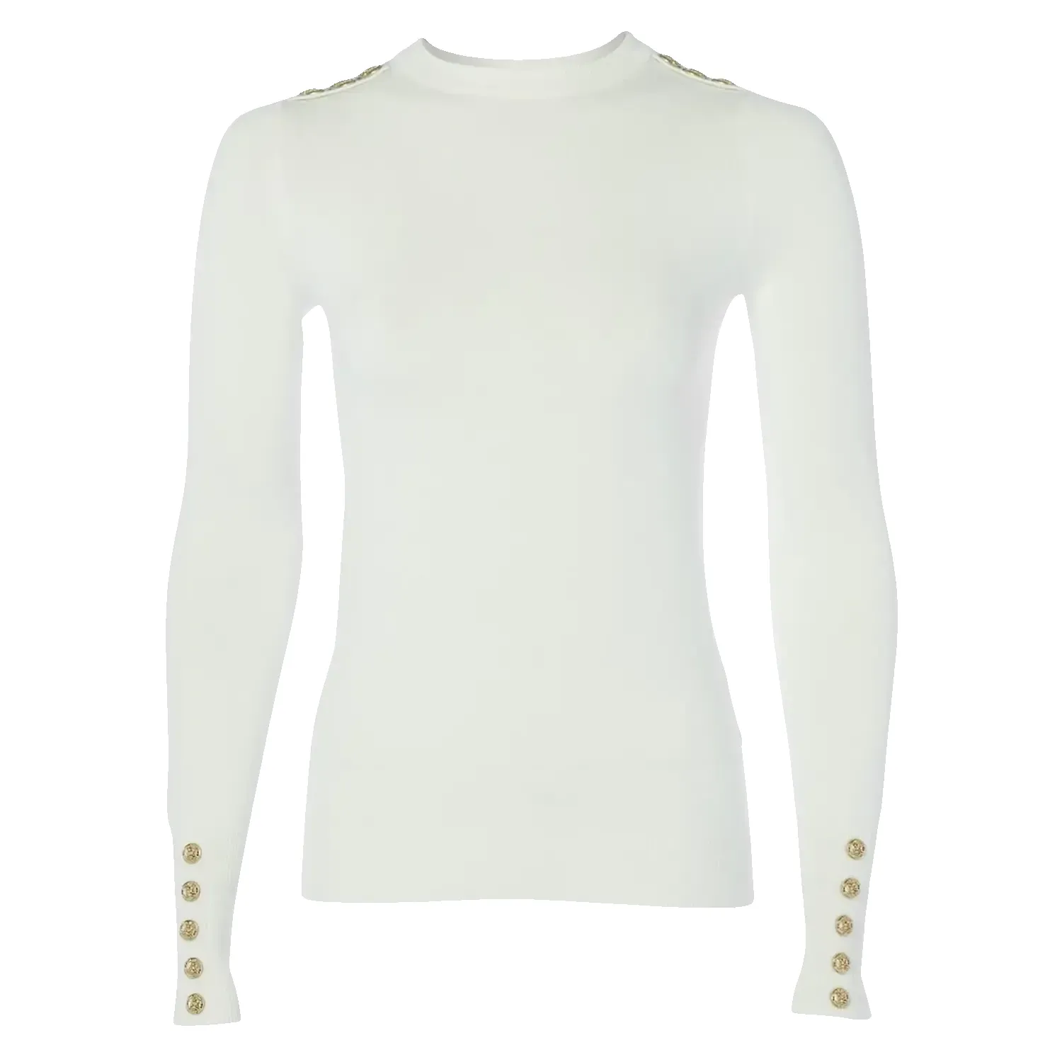 Holland Cooper Button Crew Neck Jumper sold by Coes