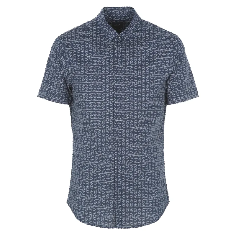 Armani Exchange Short Sleeve Logo Shirt sold by Coes