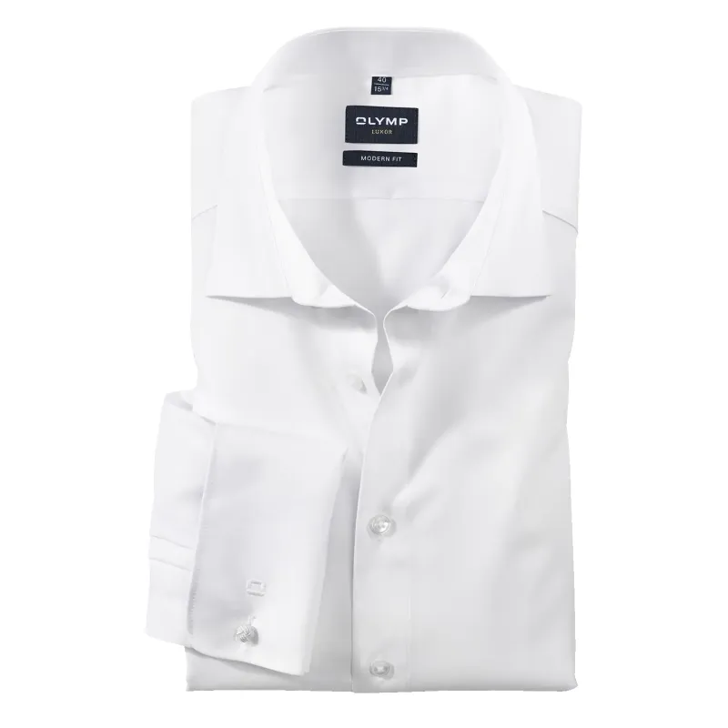 OLYMP Luxor Double Cuff Formal Shirt sold by Coes
