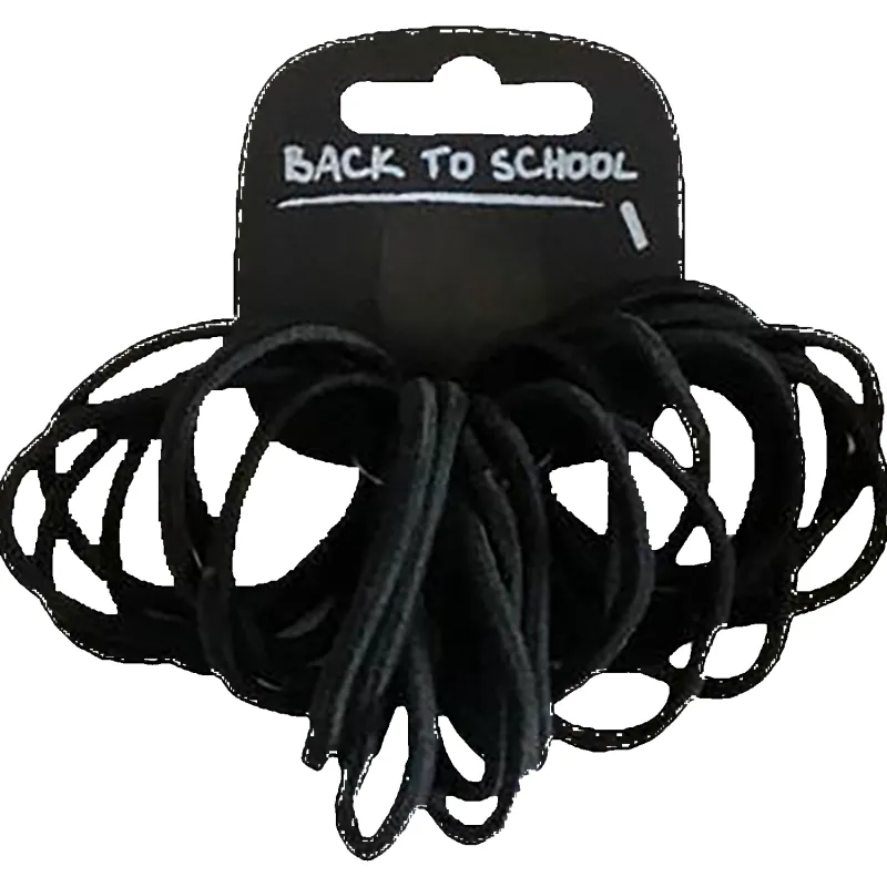 Bobbles/Endless Elastics Plain in Black sold by Coes