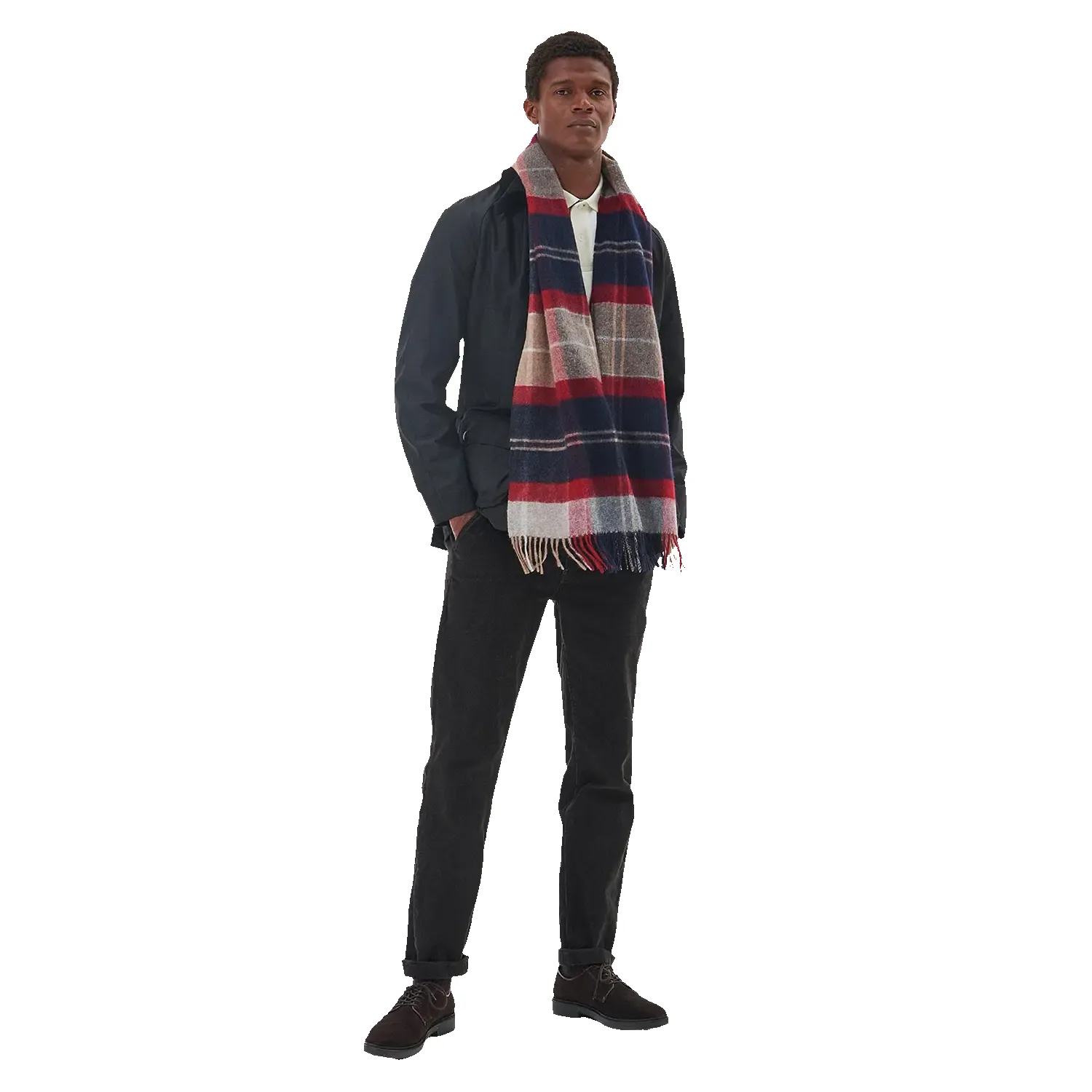 Barbour Inverness Tartan Scarf sold by Coes product image thumbnail 3