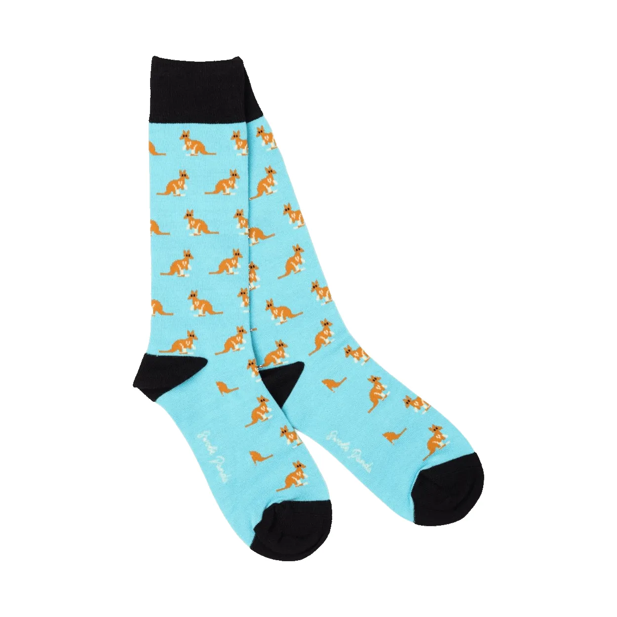 Swole Panda Patterned Bamboo Socks sold by Coes product image thumbnail 3