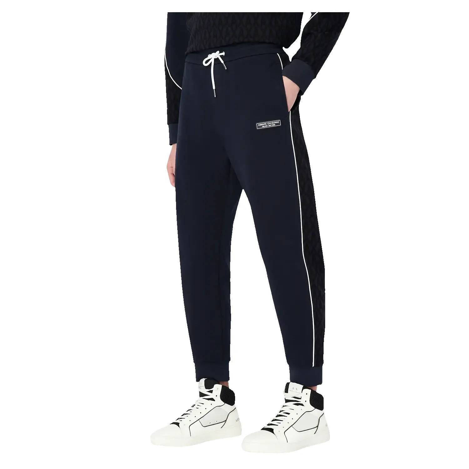 Armani Exchange Logo Track Joggers sold by Coes product image thumbnail 2