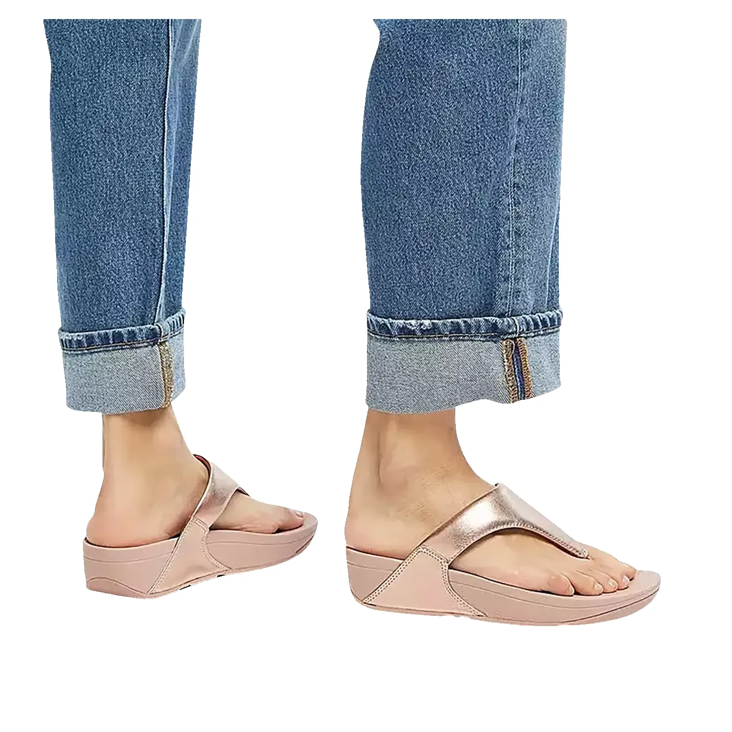 Fitflop Lulu Leather Toe-Post Sandals sold by Coes product image thumbnail 2