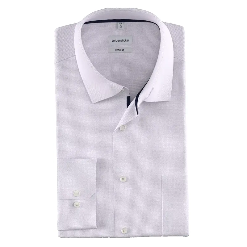 Seidensticker Regular Fit Long Sleeve Structured Finish Shirt sold by Coes