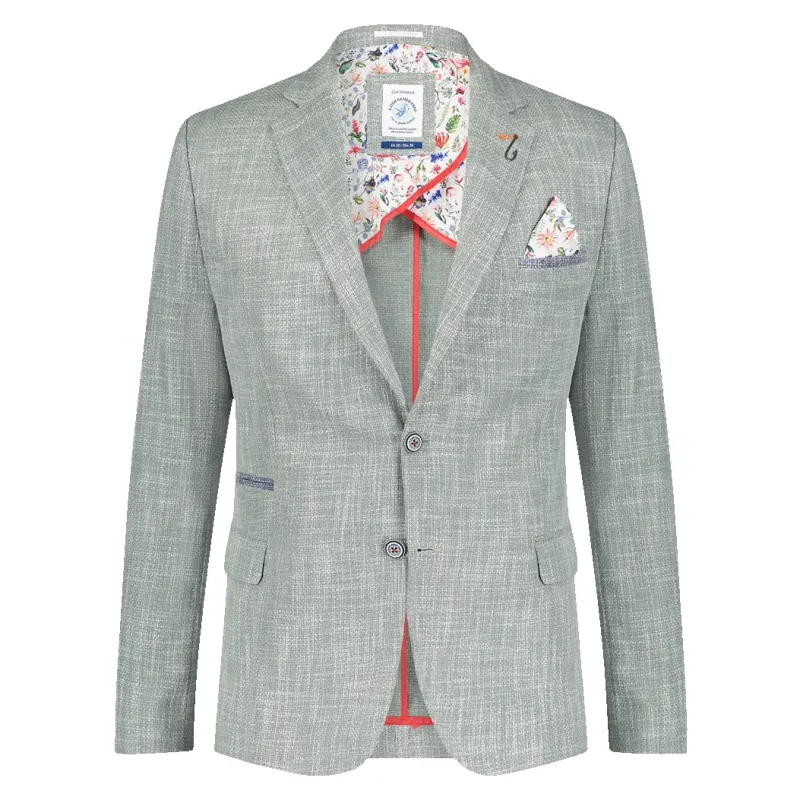 A Fish Named Fred Melange Structure Blazer sold by Coes