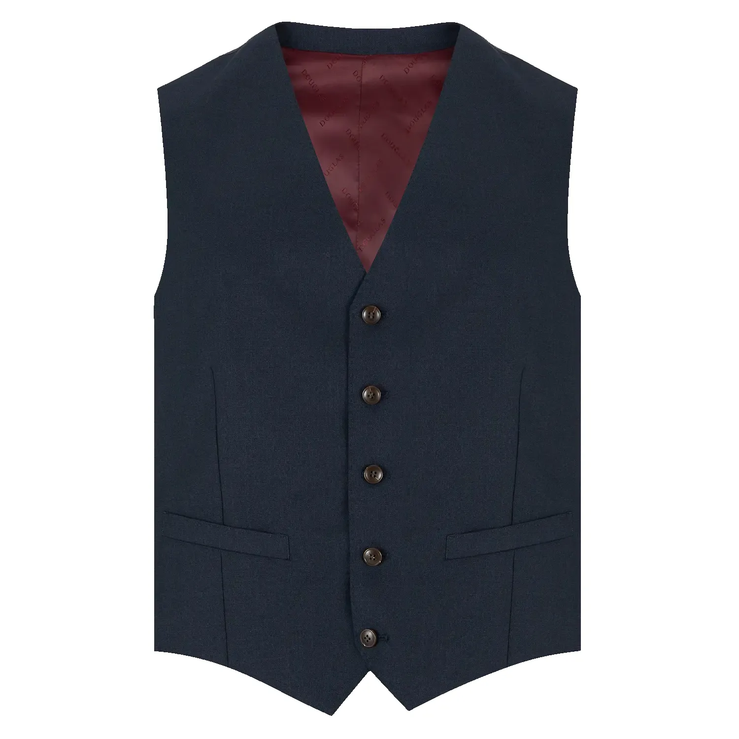 Douglas Hopsack Suit Waistcoat sold by Coes