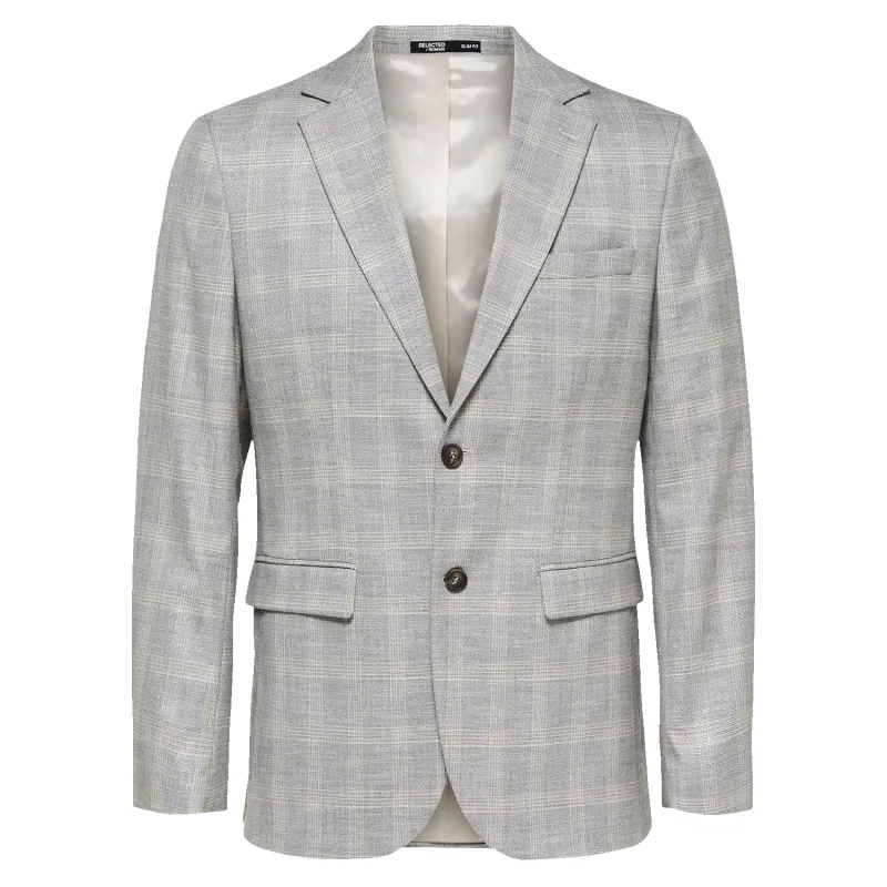 Selected Slim Fit Neil Check Blazer sold by Coes