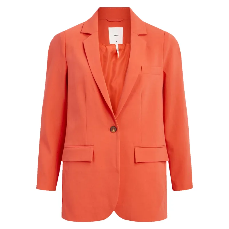 Object Sigrid Long Sleeve Blazer sold by Coes