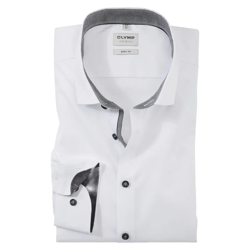 OLYMP Long Sleeve Trimmed Shirt sold by Coes