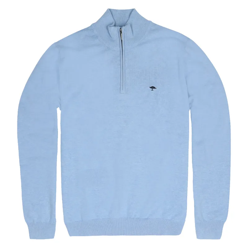 Fynch-Hatton Troyer Superfine 1/4 Zip Knit sold by Coes