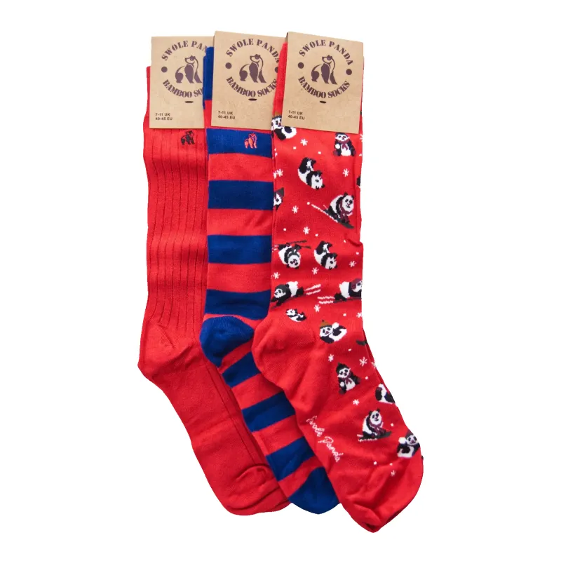 Swole Panda Panda Set Bamboo Socks sold by Coes