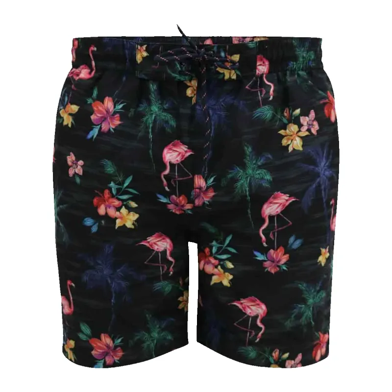 Duke Campton Flamingo Swim Shorts sold by Coes