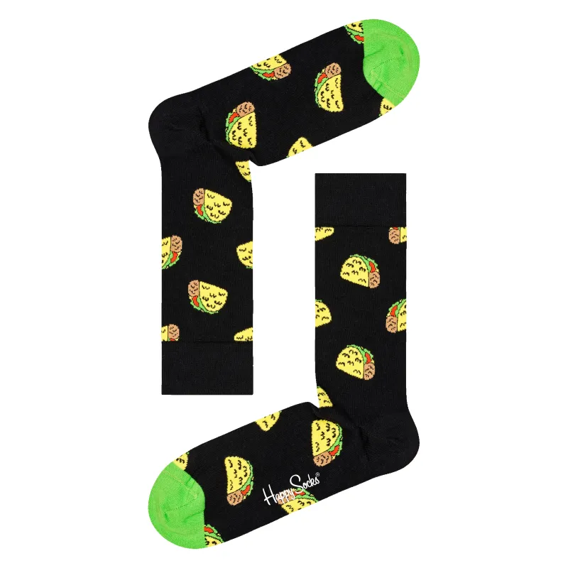 Happy Socks Taco To Go Sock sold by Coes