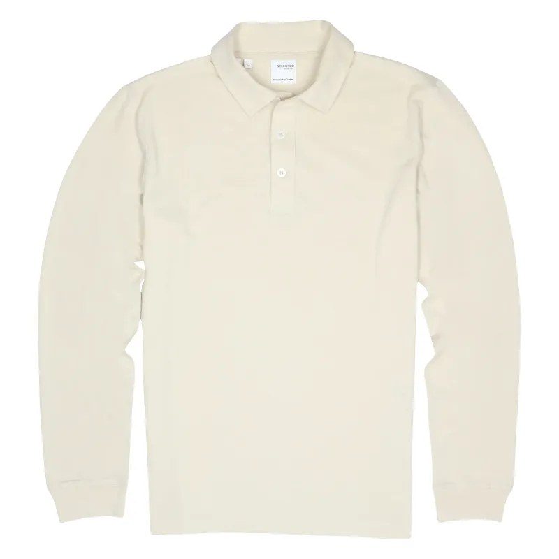 Selected DAVE Long Sleeve Polo made by Selected