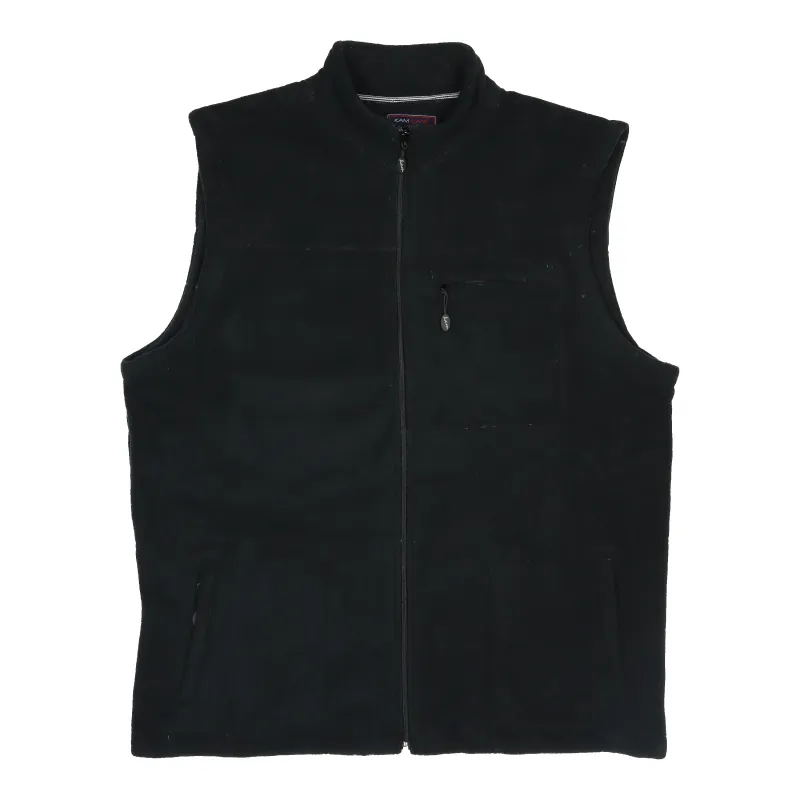 KAM Jeanswear Bonded Fleece Gilet sold by Coes