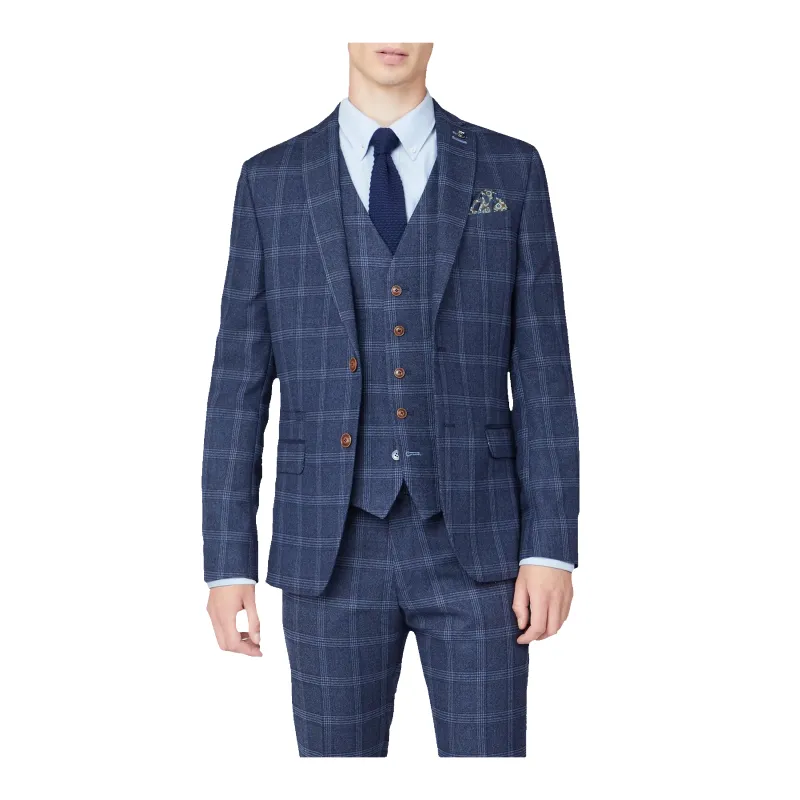 Antique Rogue Tweed Overcheck Suit Jacket sold by Coes