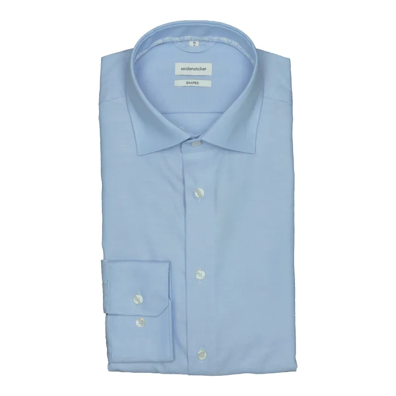 Seidensticker Tailored Fit Twill Shirt with Trim sold by Coes