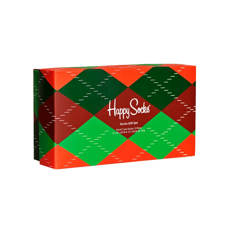 Happy Socks 3 Pack Holiday Classics Gift Set sold by Coes