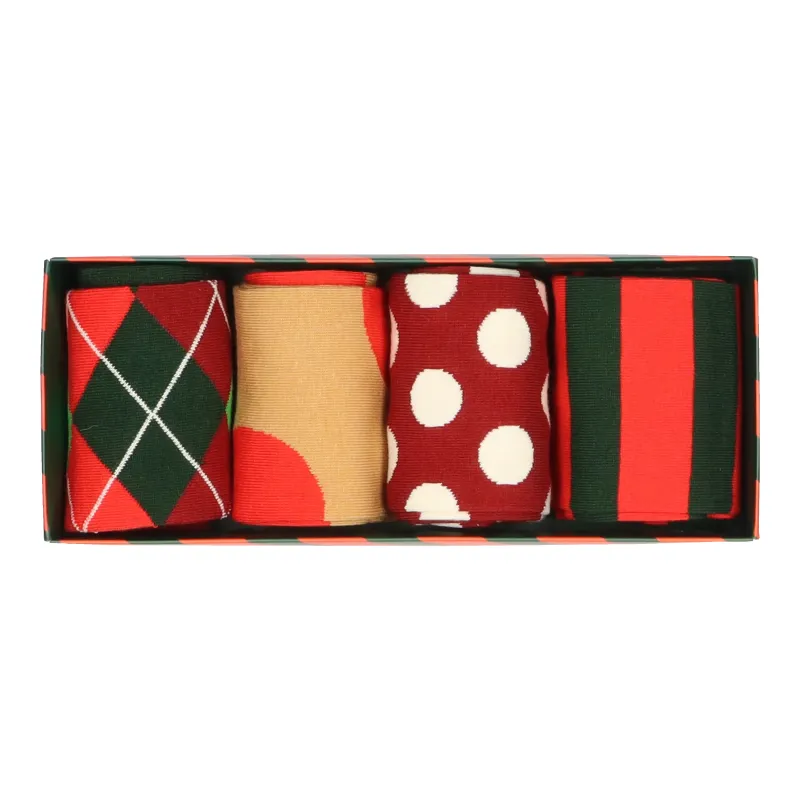 Happy Socks 4 Pack Holiday Classics Gift Set sold by Coes