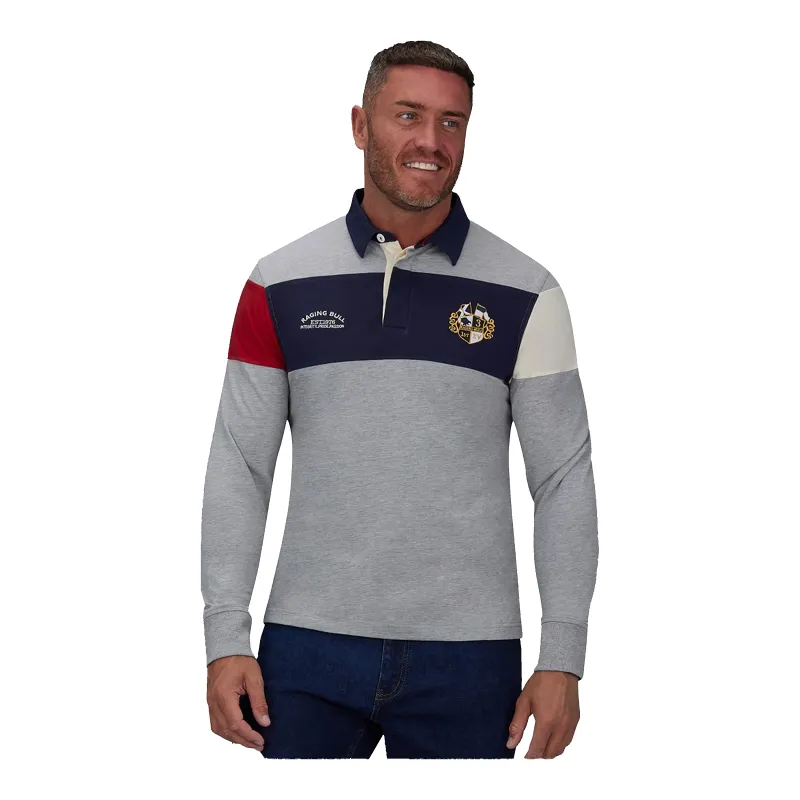 Raging Bull Long Sleeve Rugby Top sold by Coes