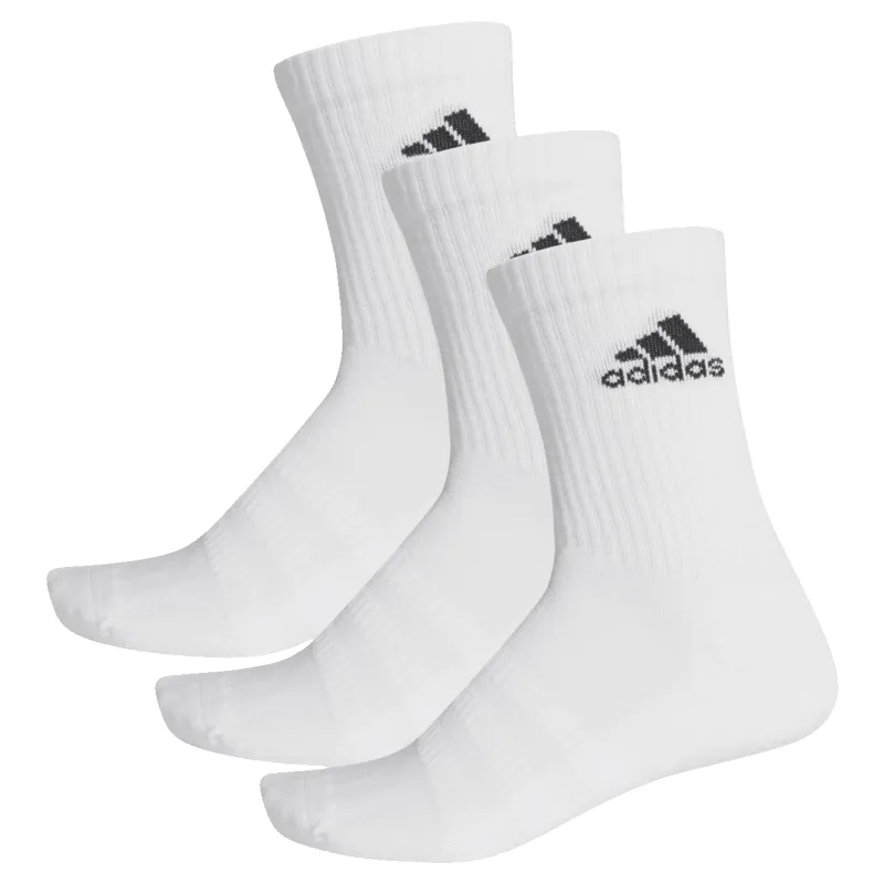 Adidas Cushion Crew 3 Pair Pack Sports Socks sold by Coes