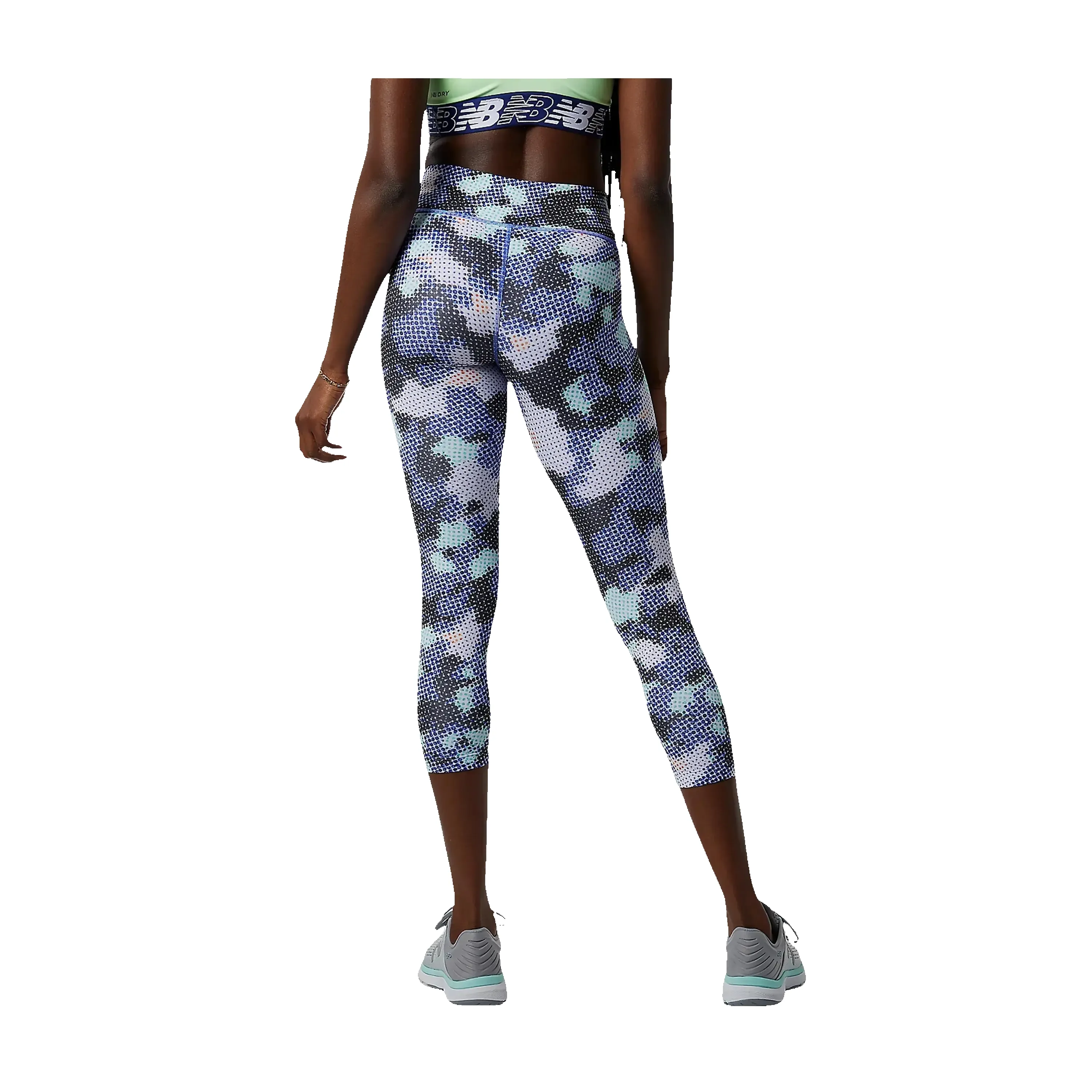 New Balance Printed Accelerate Capri Running Tights sold by Coes product image thumbnail 2