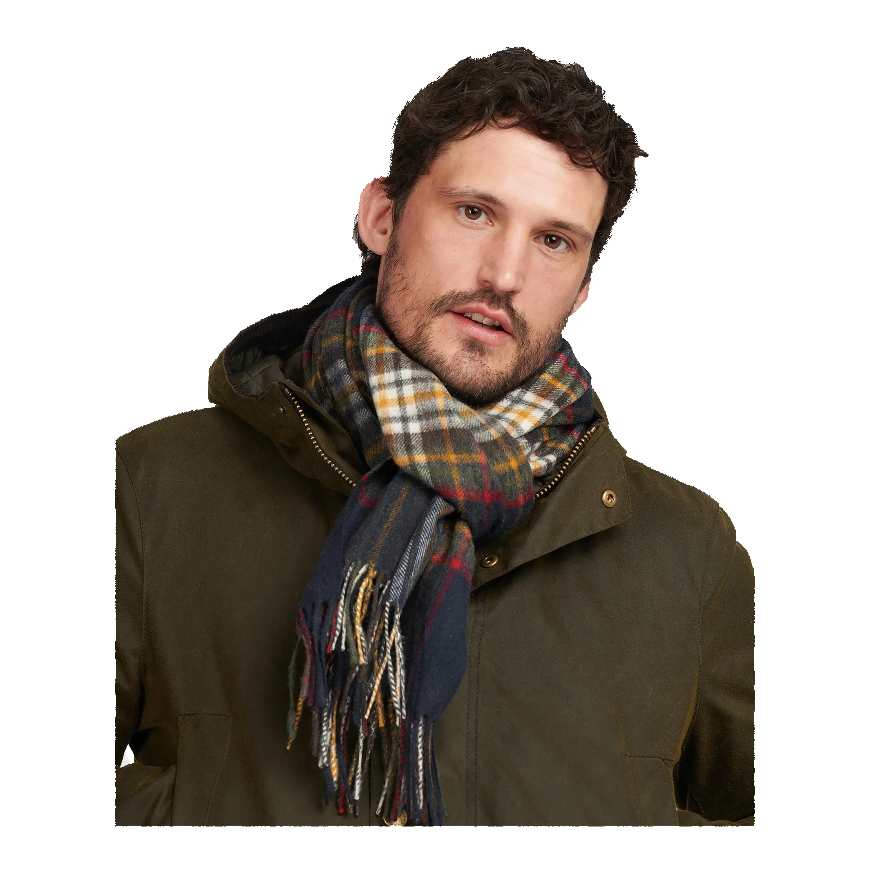 Barbour Torridon Check Scarf sold by Coes product image thumbnail 3