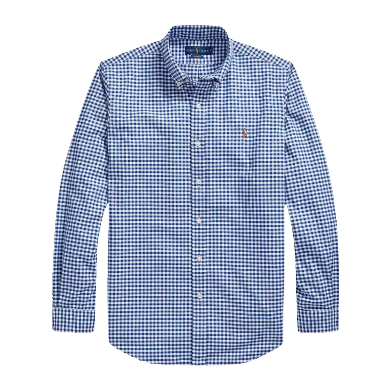 Polo Ralph Lauren Custom Fit Oxford Long Sleeve Check Shirt sold by Coes
