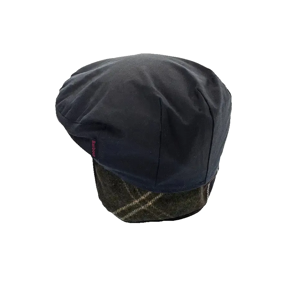 Barbour Cheviot Tartan Cap in Navy sold by Coes product image thumbnail 5