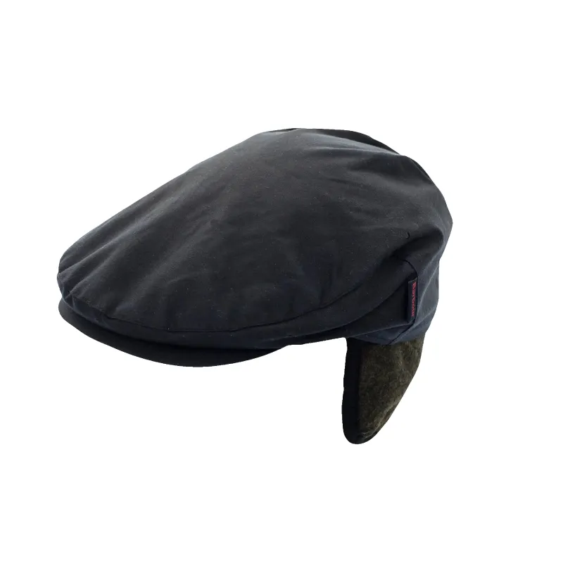 Barbour Cheviot Tartan Cap in Navy sold by Coes