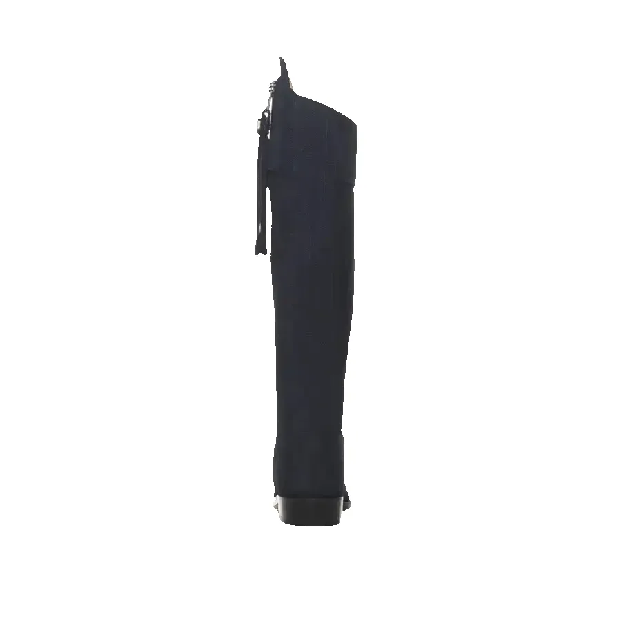 Fairfax & Favor Regina Suede Boots in Navy sold by Coes product image thumbnail 3