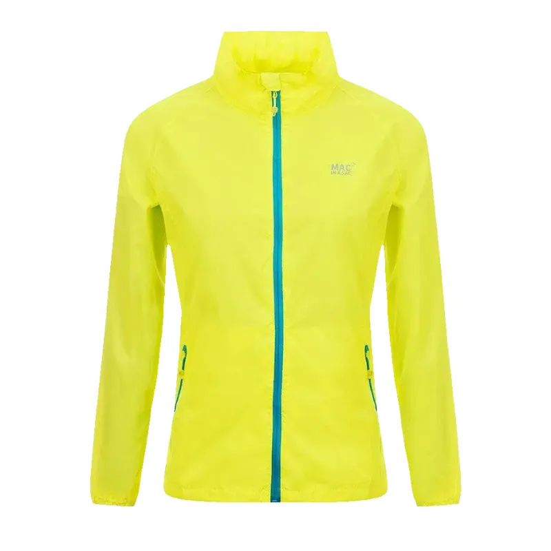 Target Dry Mac in a Sac Origin Unisex Waterproof Packaway Jacket in Neon Yellow sold by Coes