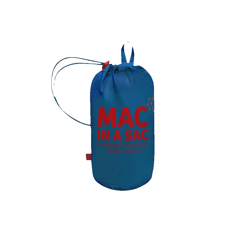 Target Dry Mac in a Sac Origin Unisex Waterproof Packaway Jacket in Electric Blue sold by Coes product image thumbnail 4