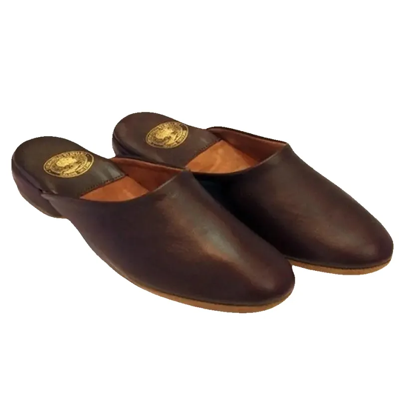 Draper of Glastonbury William Slippers in Wine sold by Coes