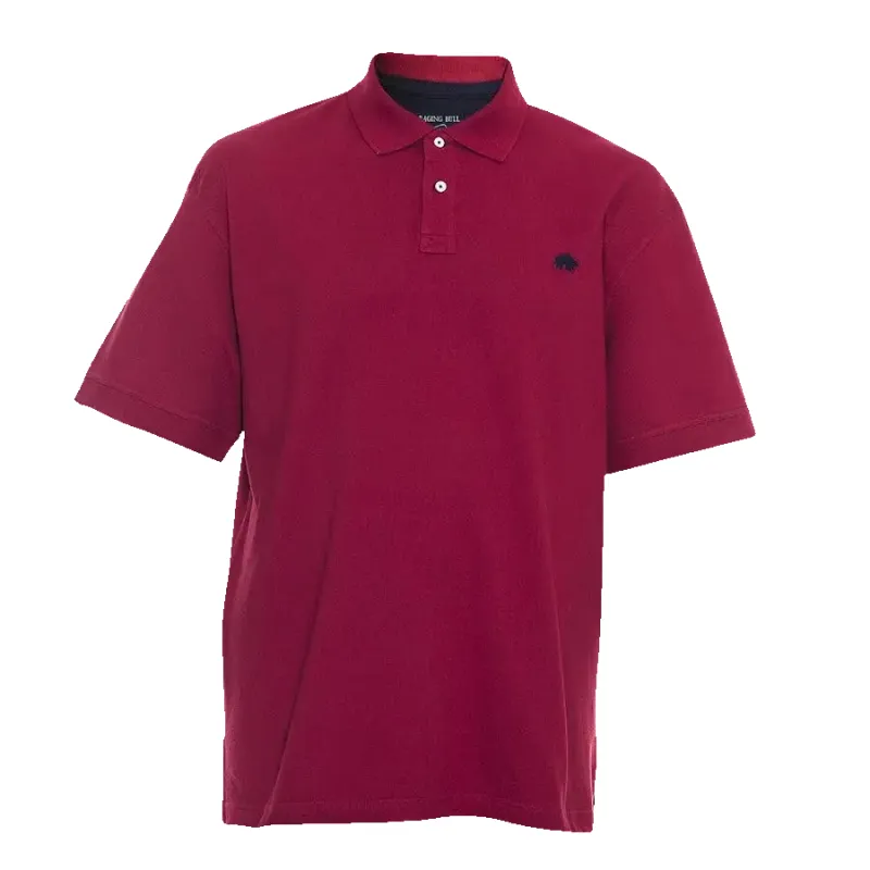 Raging Bull Big & Tall New Signature Polo Shirt in Red-3XL-6XL sold by Coes