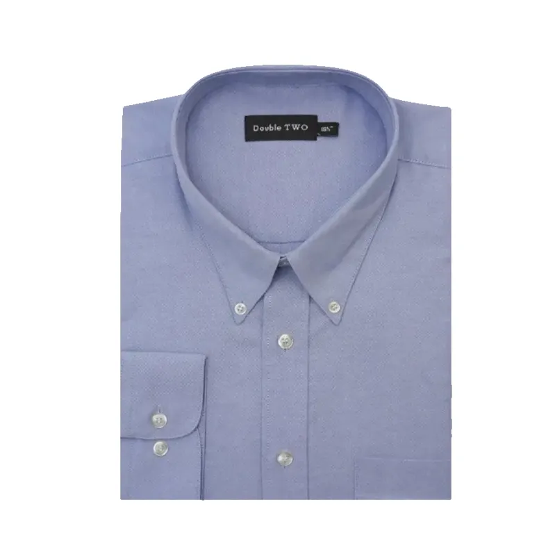 Double Two Standard Sleeve Oxford Shirt in Plus Sizes sold by Coes