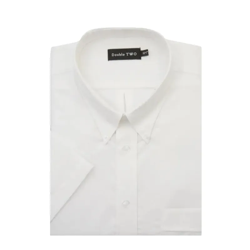 Double Two Short Sleeved Oxford Shirt in Big Sizes sold by Coes