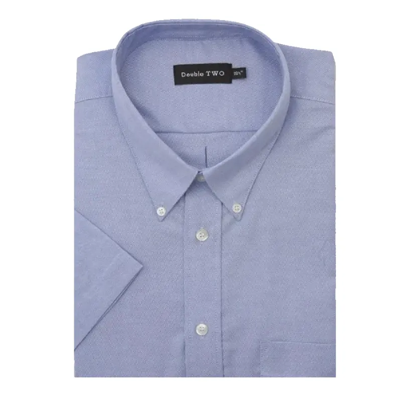 Double Two Short Sleeved Oxford Shirt in Big Sizes sold by Coes