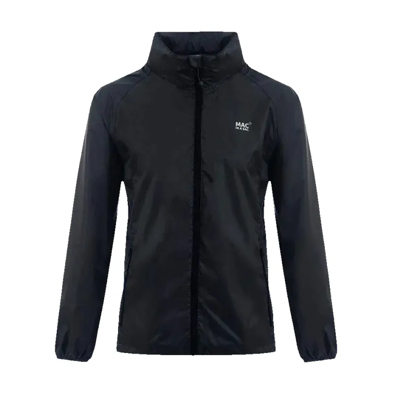 Target Dry Mac in a Sac Origin Unisex Waterproof Packaway Jacket in Black sold by Coes