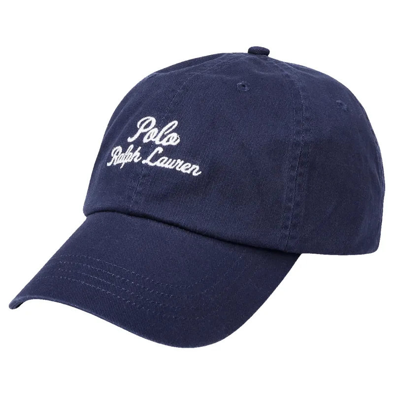 Polo Ralph Lauren Embroidered Twill Cap Hat made by Coes