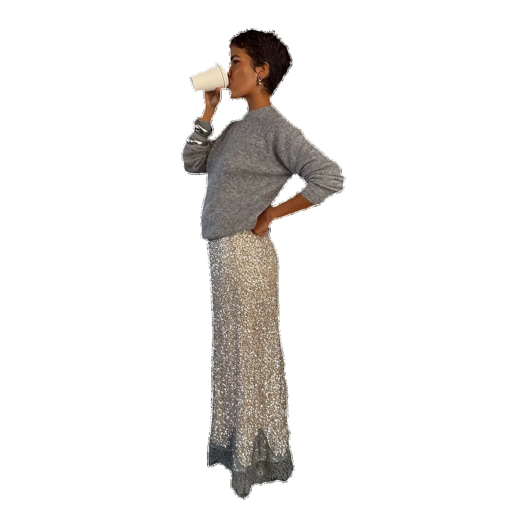 Never Fully Dressed Sequin Midi Maeva Skirt sold by Coes product image thumbnail 3