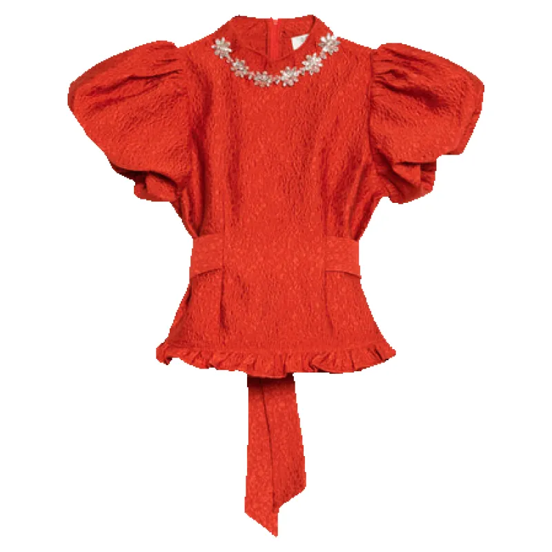 Sister Jane Narrative Jacquard Top sold by Coes